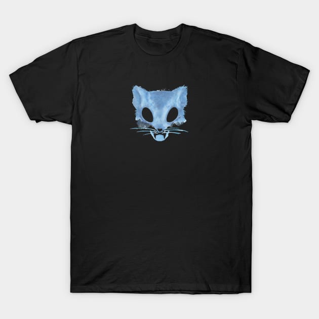 Cat of Ulthar - Ghost T-Shirt by gofenris